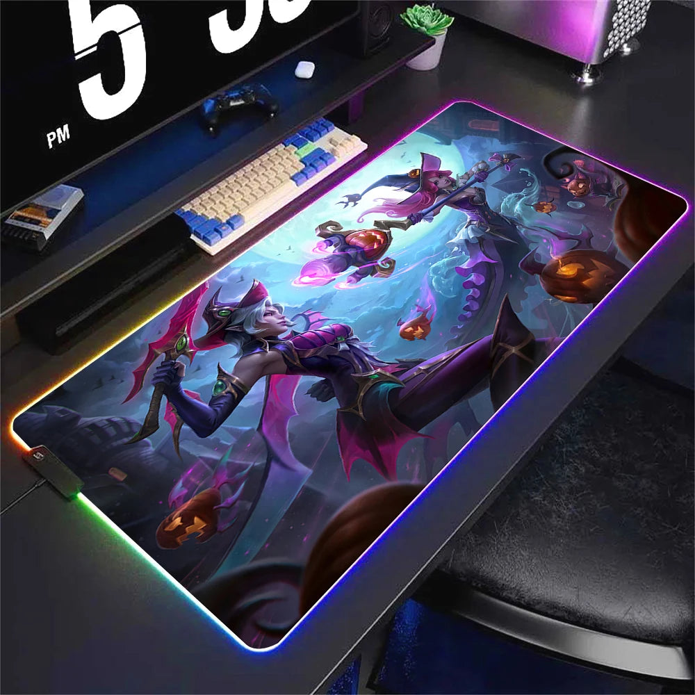 Tapis de souris XXL RGB LL
