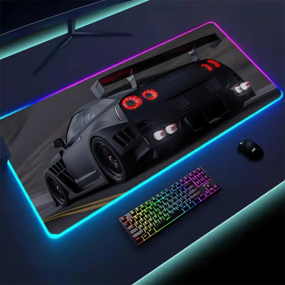 Tapis de souris XXL RGB CAR
