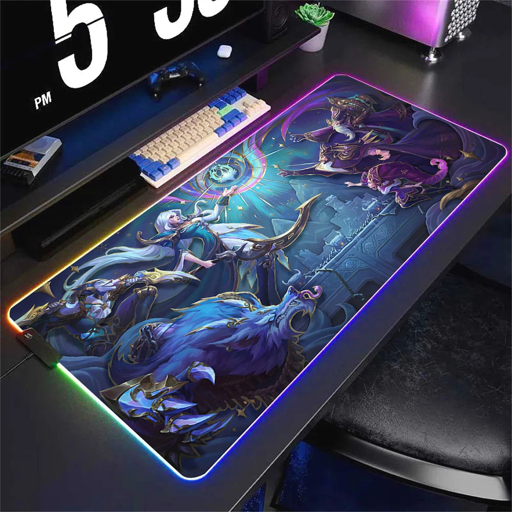 Tapis de souris XXL RGB LL