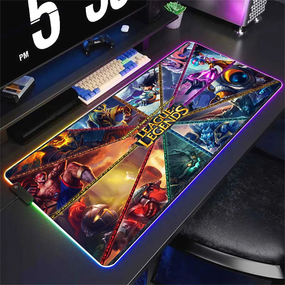 Tapis de souris XXL RGB LL